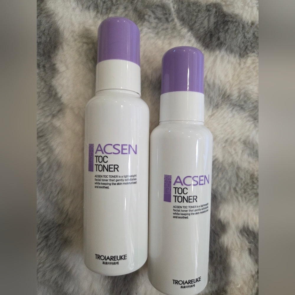 Troiareuke Acsen Toc Toner ~ Lot Of 2 ~Expires 03/2028 ~3.38 fl oz